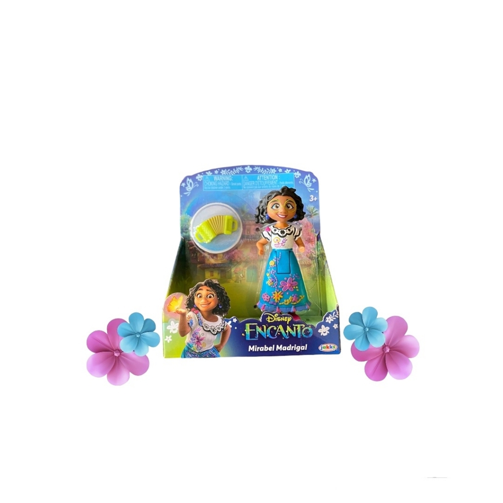 Disney ENCANTO Movie 3" Figure Mirabel Madrigal Doll & Accordion